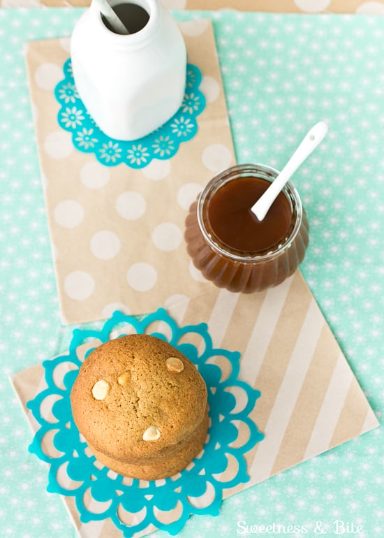 Caramel White Chocolate Chip Cookies