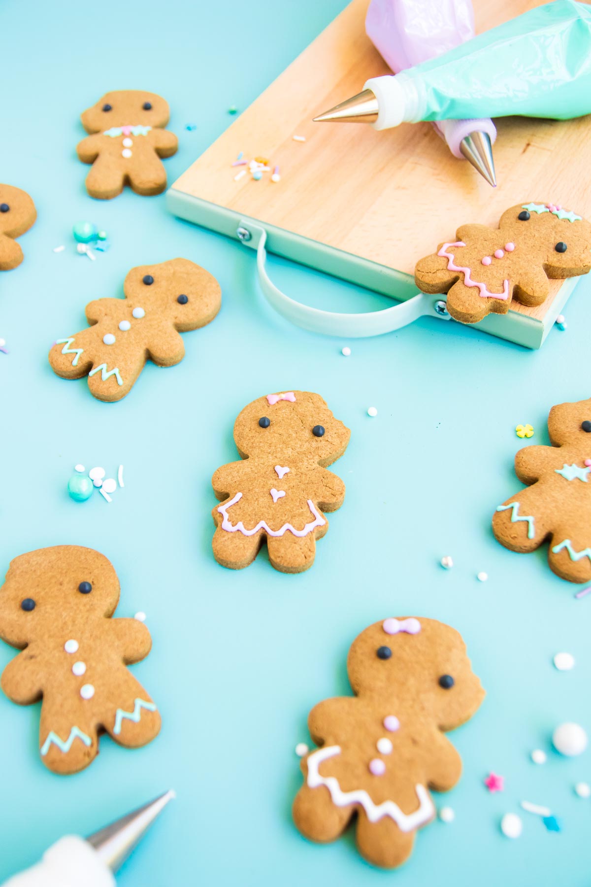 Close up of cookies