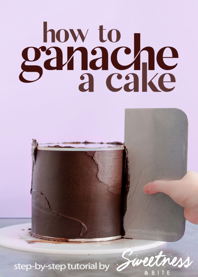 How To Ganache A Cake - A Step-By-Step Tutorial ~ Sweetness & Bite