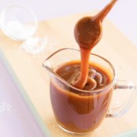 Lightly Salted Caramel Sauce ~ Recipe by Sweetness & Bite