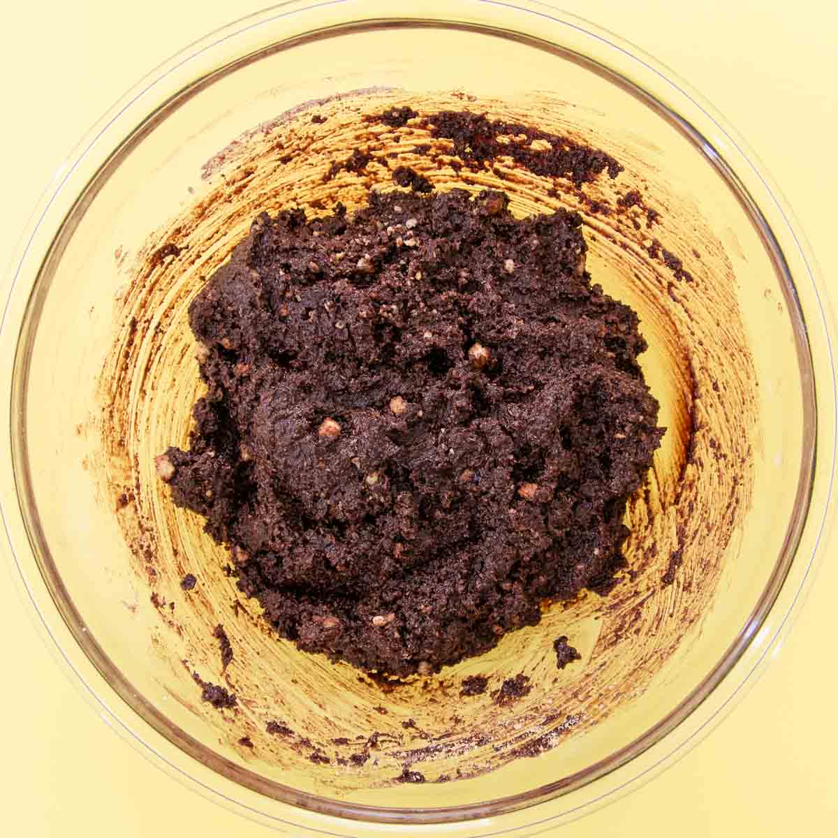 The coconut truffle mixture. 