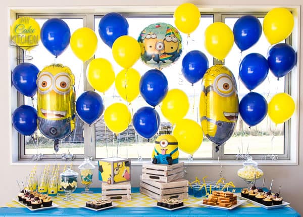 Mischievous Minion Birthday Party by My Cake Kitchen